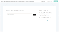 Desktop Screenshot of ivalue.com